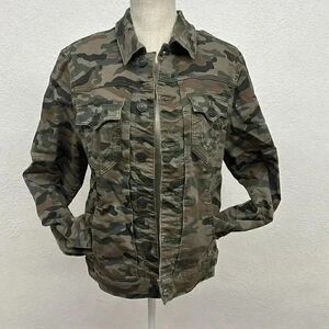 True Religion Camo Jacket Women’s Sz S